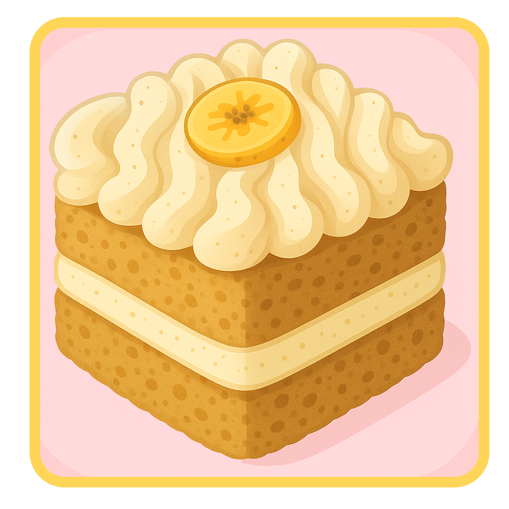 Banana Cakelette with Brown Butter Cream Cheese Frosting