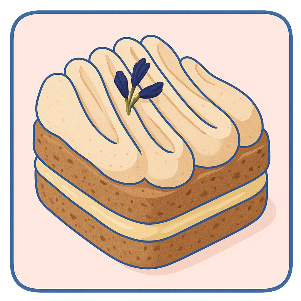 Earl Grey Cake with Earl Grey Ganache