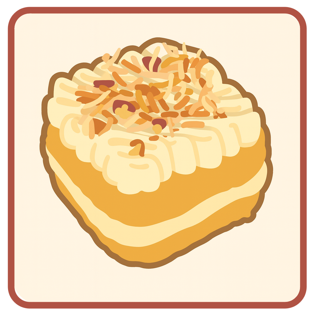 Italian Cream Cake with Cream Cheese Filling & Frosting