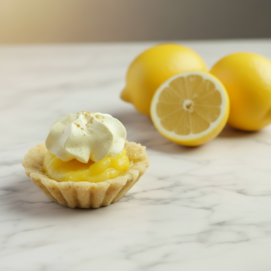 Lemon Meringue Cookie Tartlette