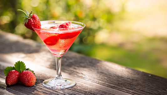 Strawberry Vodka Martini