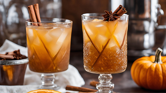 Pumpkin Spice Bourbon Cocktail