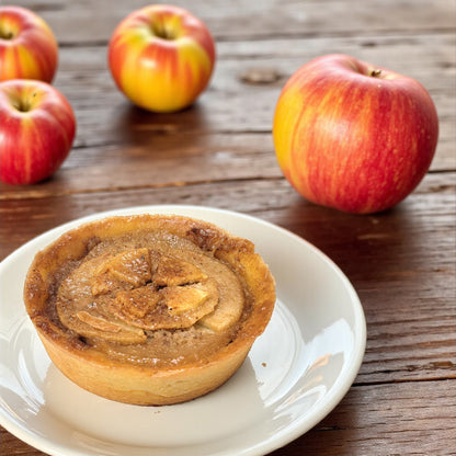 Apple Walnut Tartlette with Caramel Glaze