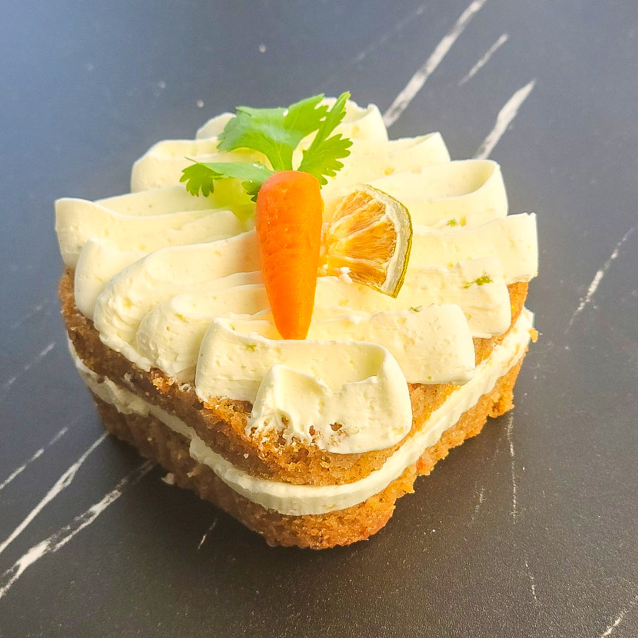 Carrot Cake with Lime Swiss Meringue Buttercream
