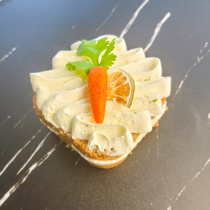 Carrot Cake with Lime Swiss Meringue Buttercream