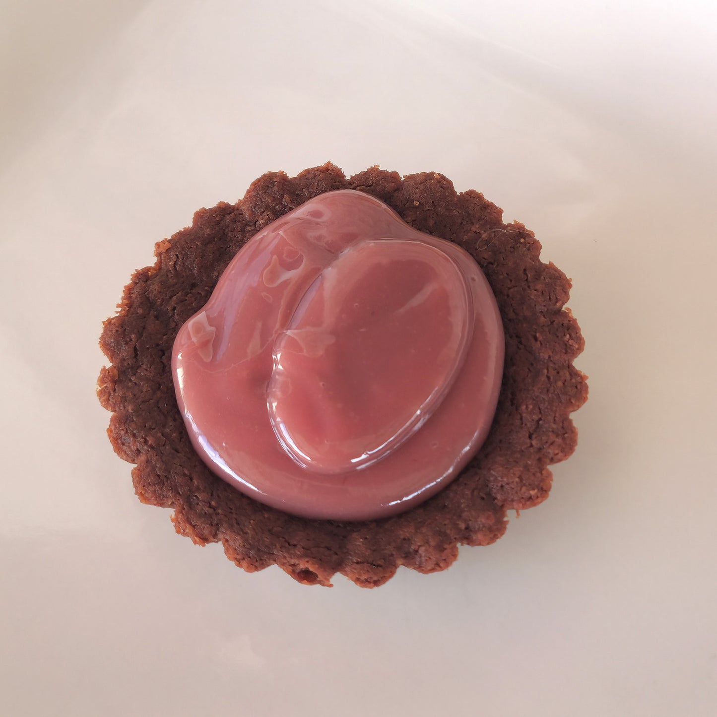 Chocolate Thumbprints with Ruby Raspberry Ganache