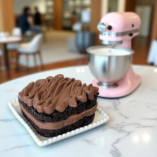 Chocolate Cakelettes with Chocolate Frosting