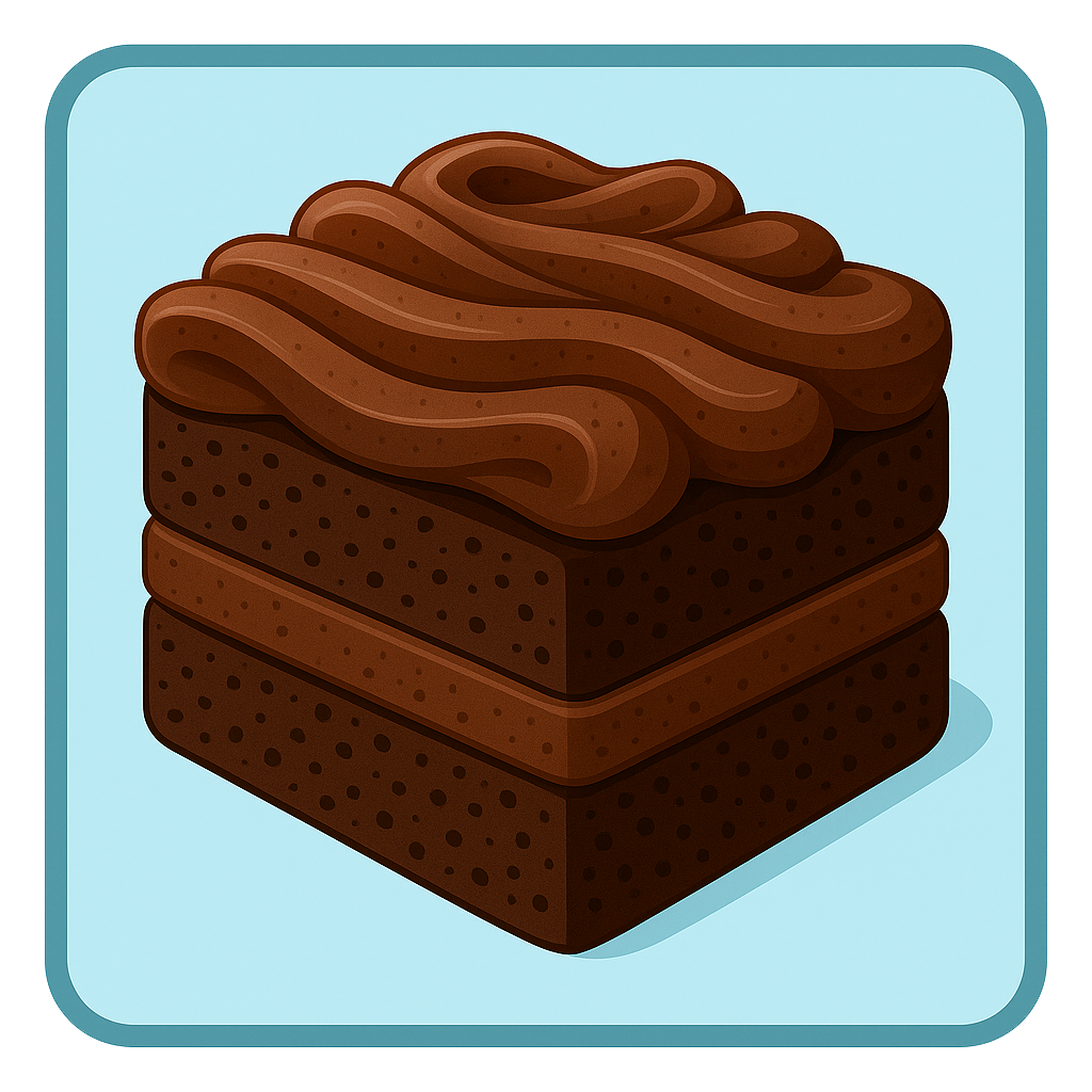 Chocolate Cakelettes with Chocolate Frosting