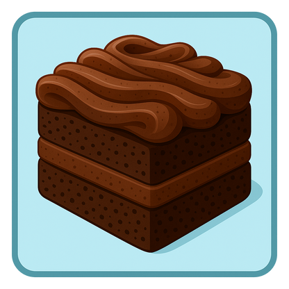 Chocolate Cakelettes with Chocolate Frosting