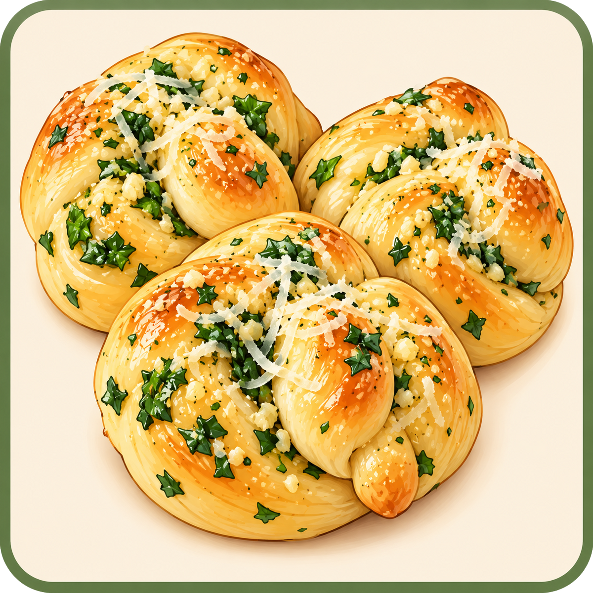Garlic Knots house-made garlic confit butter infused with thyme