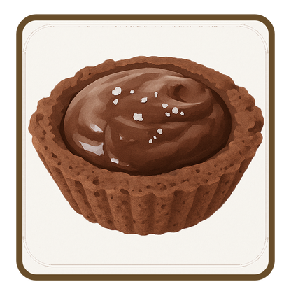 Double Chocolate Thumbprint Cookies with Flaky Salt