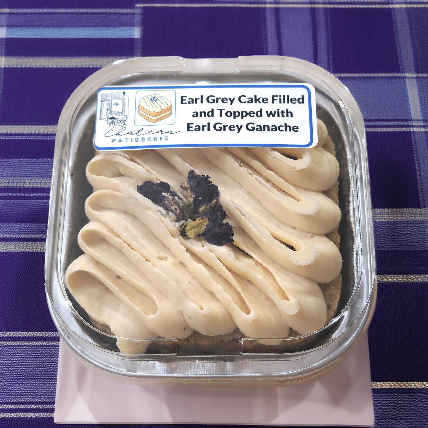 Earl Grey Cake with Earl Grey Ganache