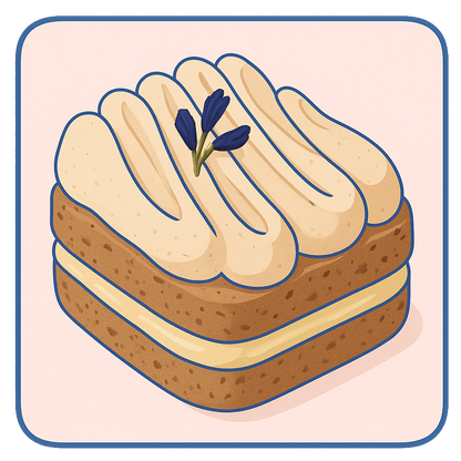 Earl Grey Cake with Earl Grey Ganache