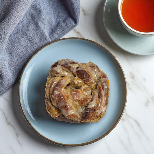 Earl Grey Sweet Rolls with Earl Grey Orange Glaze
