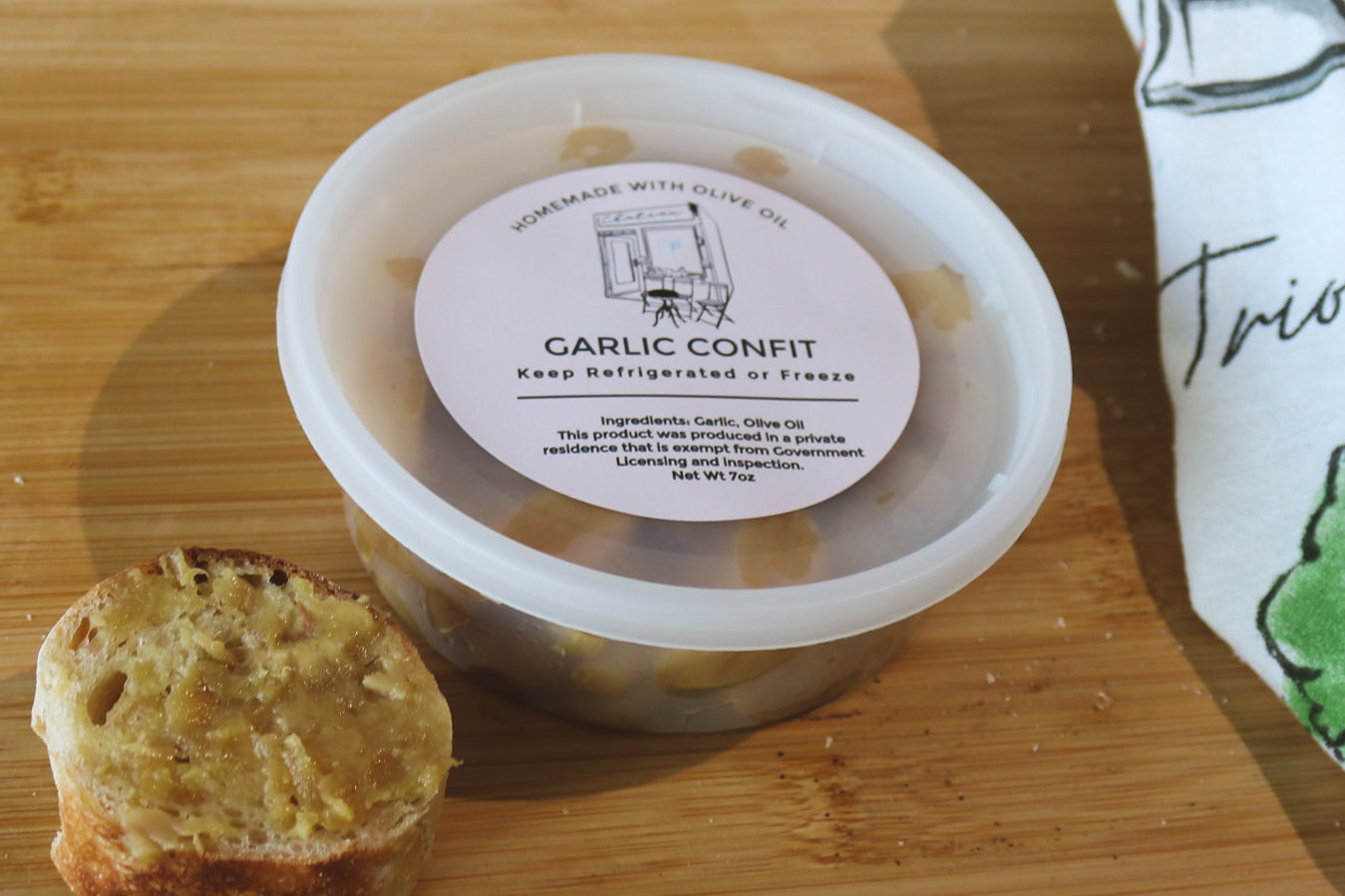 Garlic Confit Spreadable Garlic