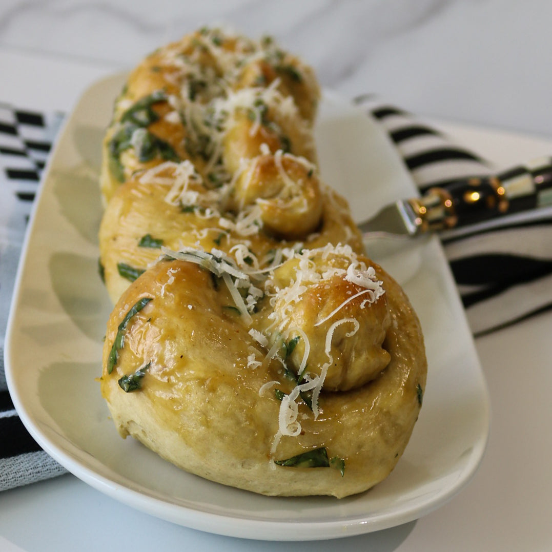 Garlic Knots house-made garlic confit butter infused with thyme