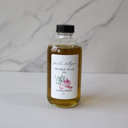 Garlic and Thyme infused Olive Oil