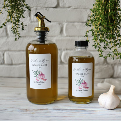 Garlic and Thyme infused Olive Oil