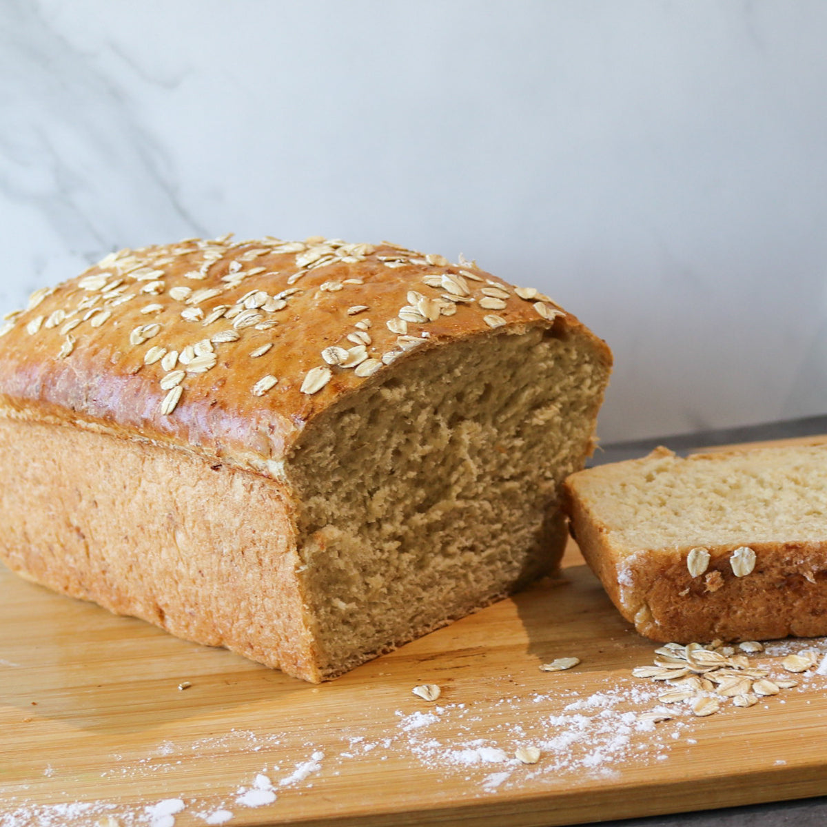 Honey Oatmeal Sandwich Loaf