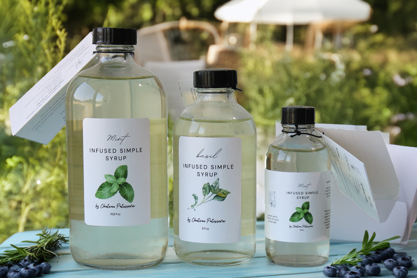 Basil Infused Simple Syrup