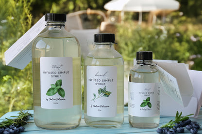 Basil Infused Simple Syrup