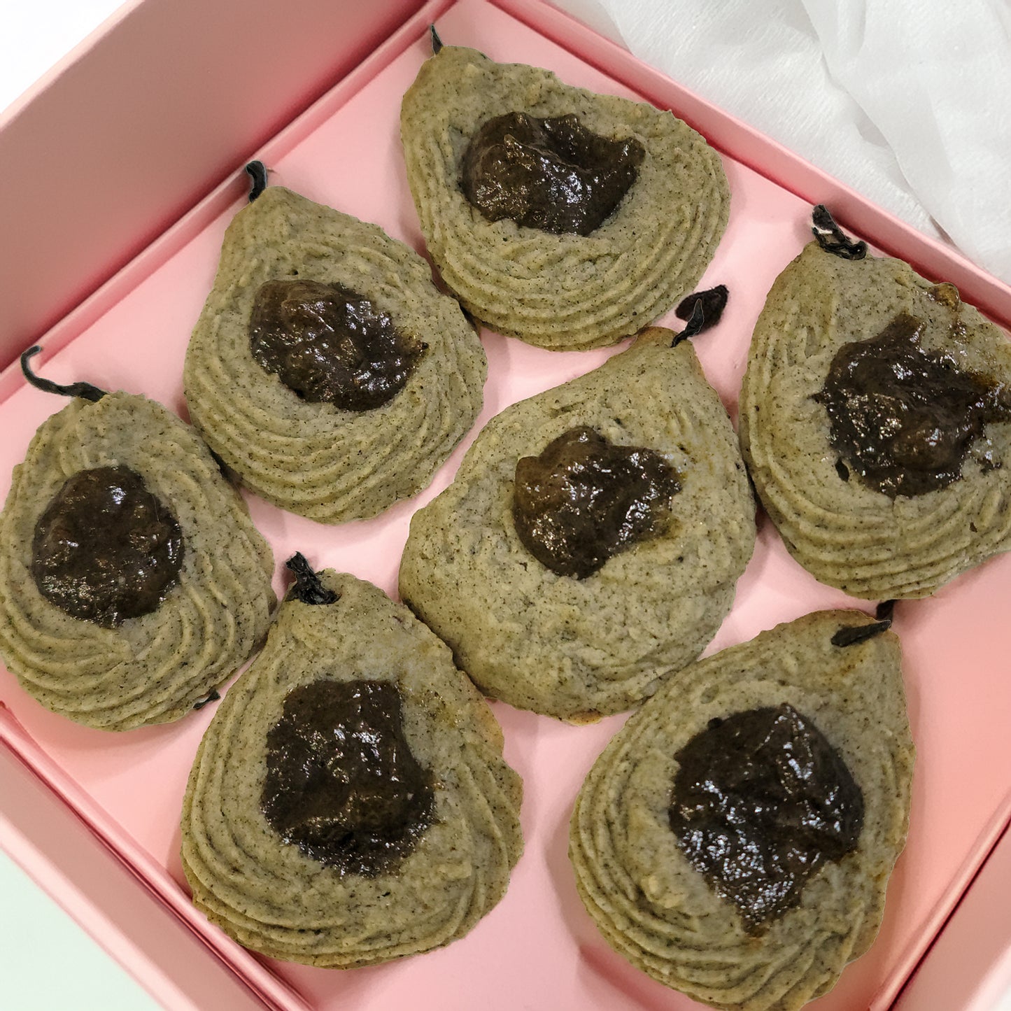 Jasmine Cookies with Pear & Jasmine Jam