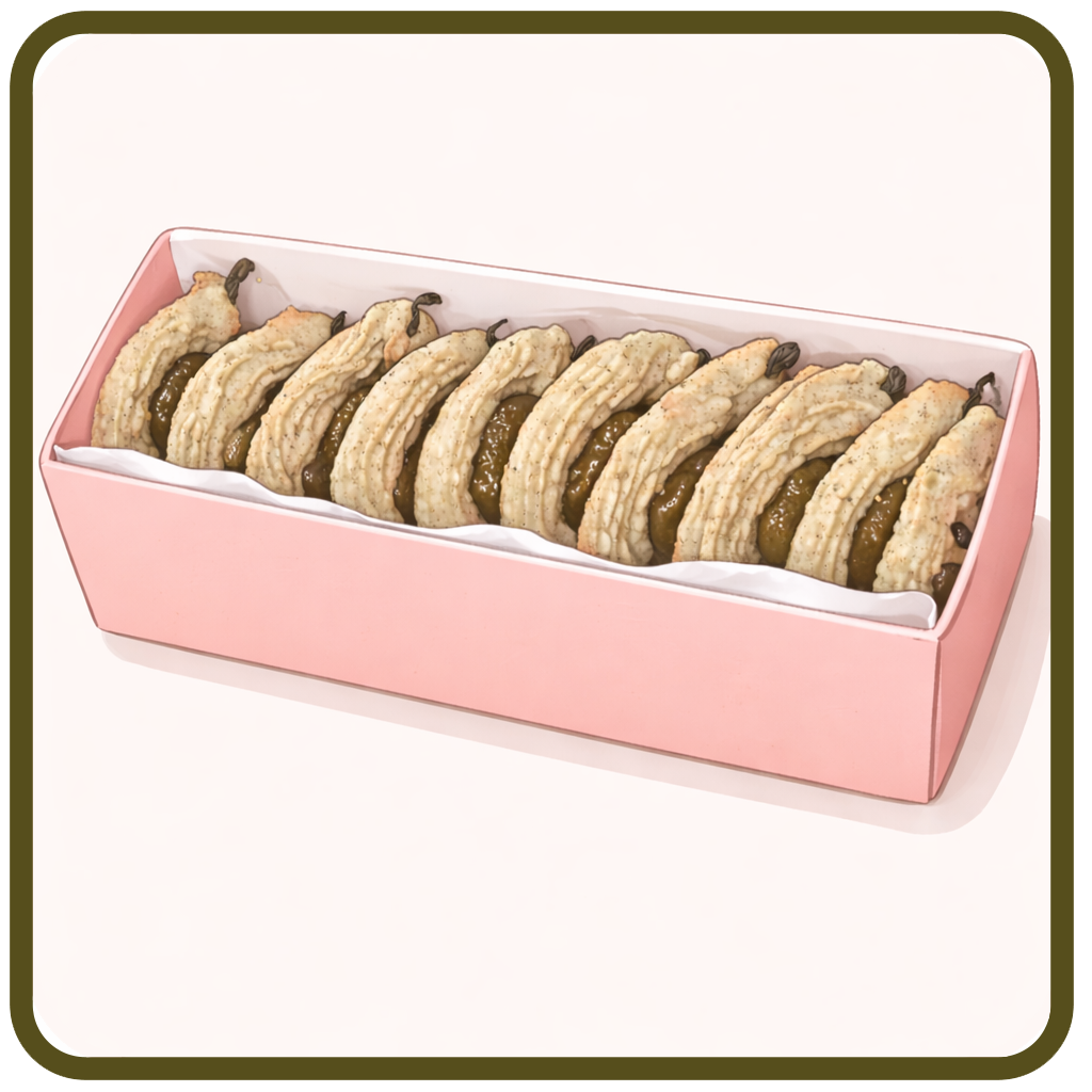 Jasmine Cookies with Pear & Jasmine Jam