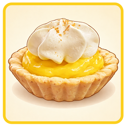 Lemon Meringue Cookie Tartlette