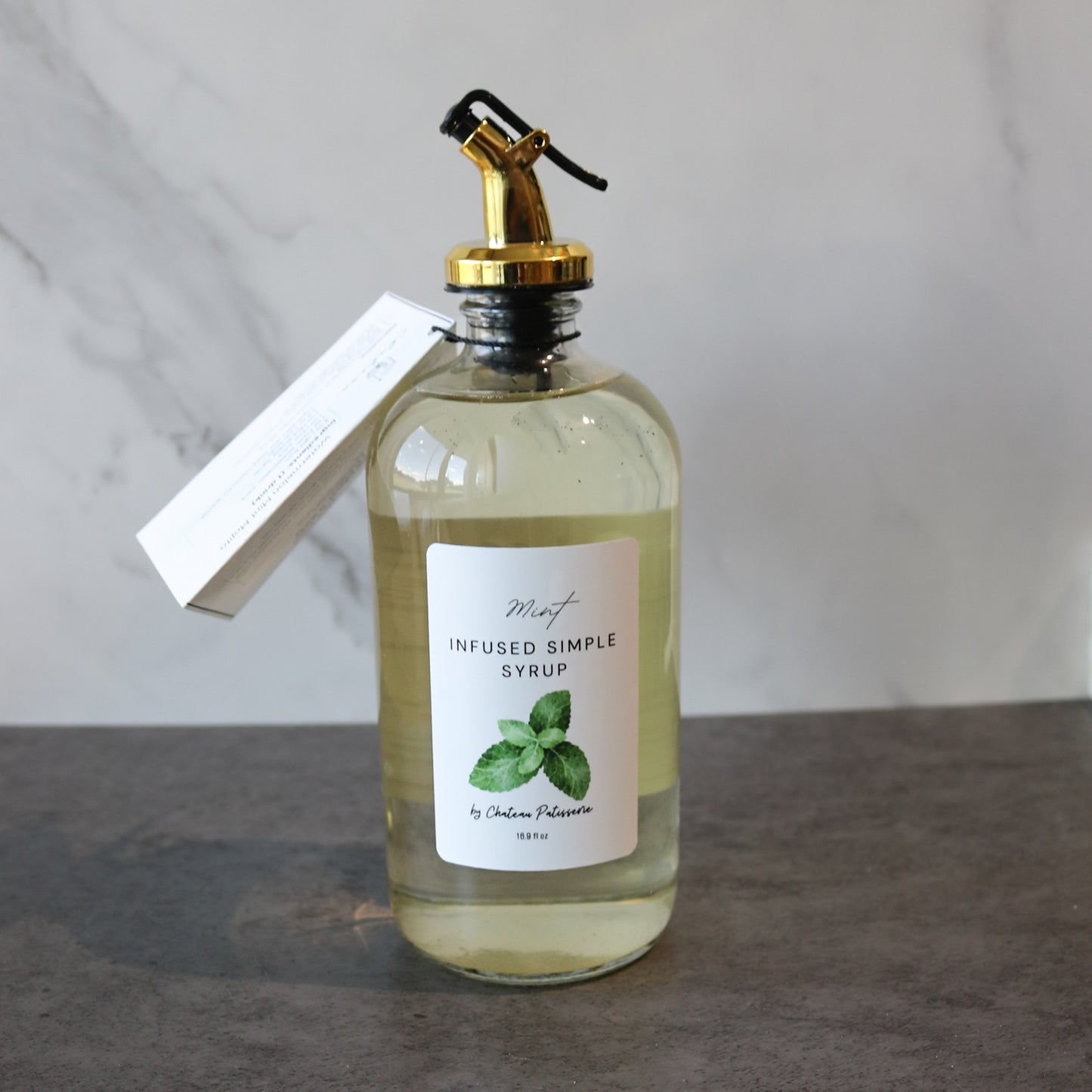 Mint Infused Simple Syrup