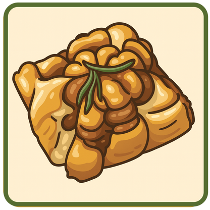 Pumpkin Sweet Roll with Pumpkin Filling and Rosemary Ganache Glaze