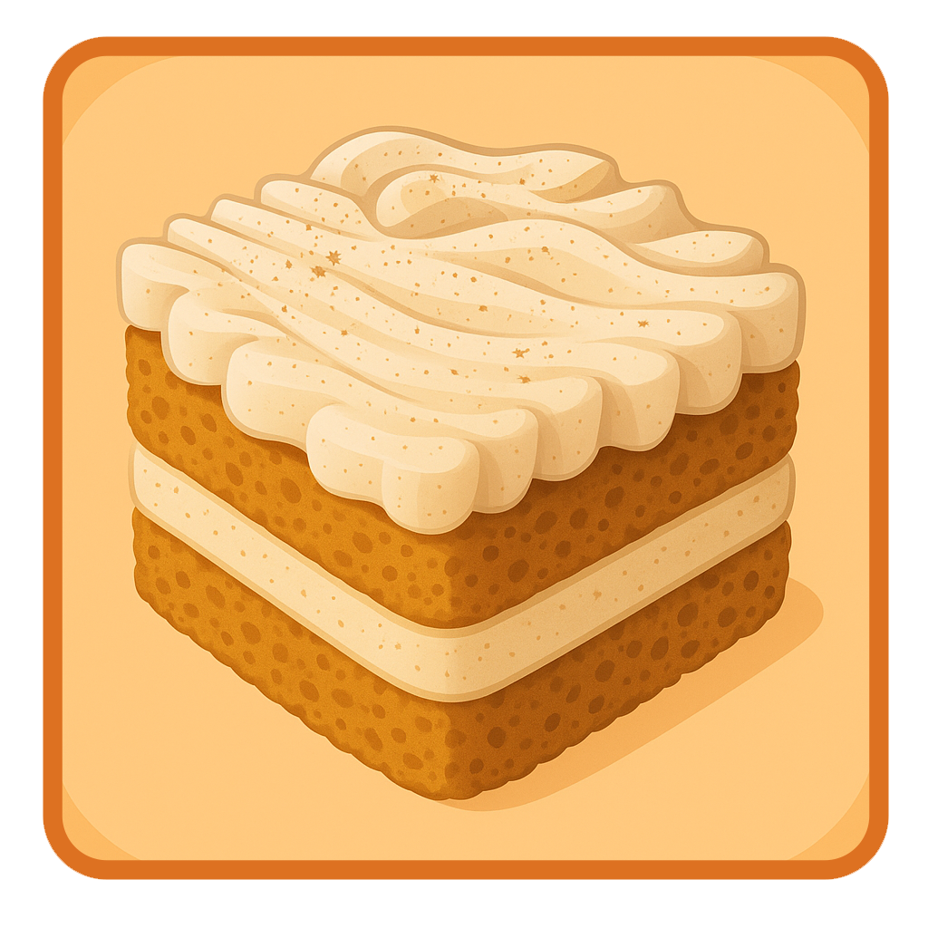 Pumpkin Cake with Chai Spice Filling and Frosting