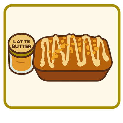 Pumpkin Nut Loaf with Brown Butter Glaze & a Jar of Latte Butter