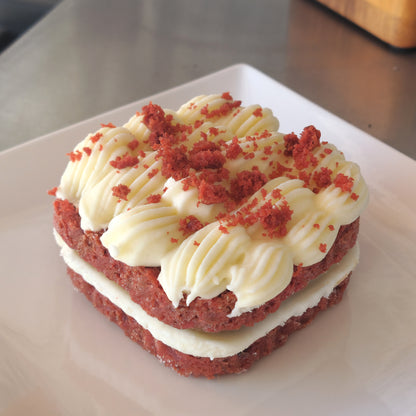 Red Velvet Cake with Cream Cheese Filling and Frosting