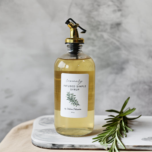Rosemary Infused Simple Syrup