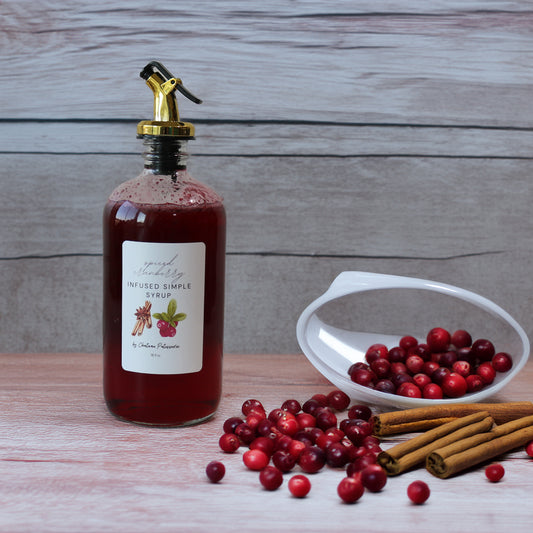 Spiced Cranberry Simple Syrup