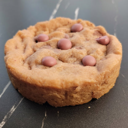 Strawberry Ruby Chocolate Chip Cookie Large Thick