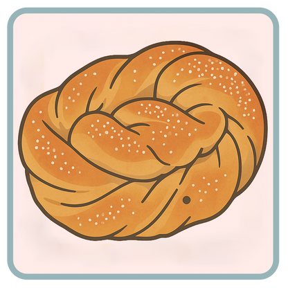 Sockerkringlor – Swedish Sugar Twists Topped with Butter & Sugar