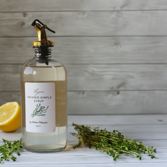 Thyme Infused Simple Syrup