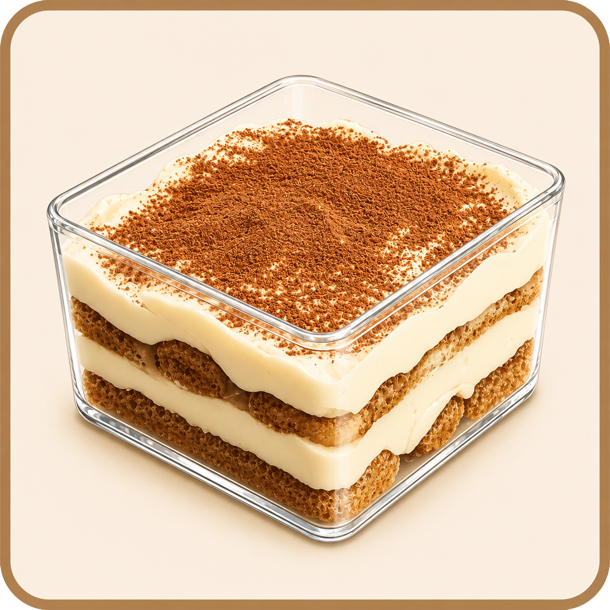 Tiramisu Kaluha Dessert Verrine